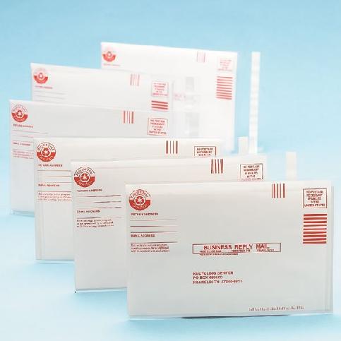 inkjet cell phone recycling envelopes